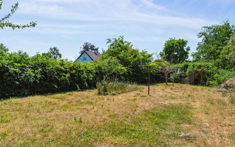 Riitta - 250M from the Sea: Végétation, Arbuste, Printemps, Chalet, Jardin, Ombre, Arrière-Cour, Cour, Chaise