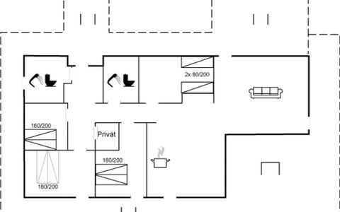 Edina - 350M from the Sea: Herbe, Vert, Maison, Chalet, Prairie, Zone Rurale, Écorégion, Paysage, Lot Terre, Arbuste