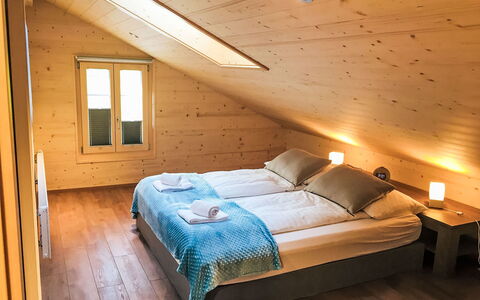 Chalet Engelshüs: Design Intérieur, Bois, Chambre, Sol, Sol, Lit, Meubles, Plafond, Pièce, Domicile