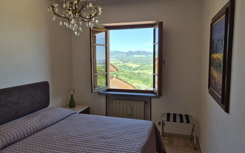 Casa Di Luca, Pool, Castelnuovo Berardenga: Domicile, Chambre, Linge, Literie, Lit, Drap De Lit, Lampe, Cadre De Lit, Villa, Hôtel