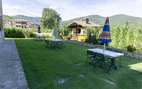 Villa Niccone: Plante, Ciel, Nuage, Propriété, Table, Meubles, La Nature, Tableau De Plein Air, Arbre, Mobilier De Jardin