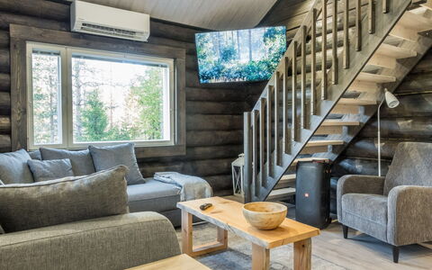 Vaaranpää: Bois, Sol, Domicile, Dur, Salon, Chalet, Planche, Canapé, Parquet, Tache De Bois