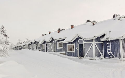 Sinitaivas: Bois, Neige, L'Hiver, Chalet, Gelé, Domicile, Cabane En Rondins, Mélèze, Siding