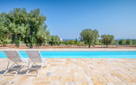 Casa Di Veronica: L'Eau, Ciel, Plante, Bleu Azur, Arbre, Mobilier De Jardin, Piscine, Bois, Ombre, Rectangle