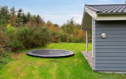 Luchia - 200M to the Fjord: Herbe, Pelouse, Jardin, Trampoline, Prairie, Cour, Aménagement Paysager, Ombre, Arrière-Cour, Parc