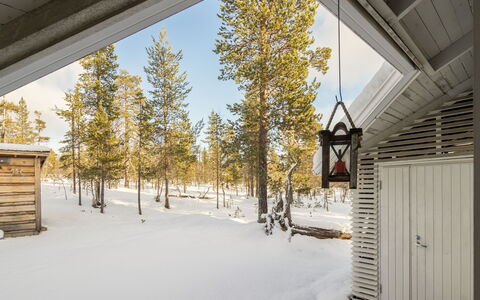 Kuksatie 8 B: Bois, L'Hiver, Gelé, Neige, Cabane En Rondins, Siding, Daylighting, Lumber