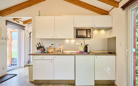 Pod Liščím Kopcem 2+2: Bois, Design Intérieur, Meubles, Cuisine, Plafond, Sol, Comptoir, Domicile, Sol, Luminaire Plomberie