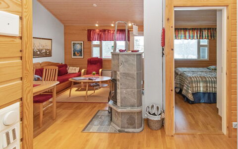 Apartment Helmi Saariselkä: Bois, Chalet, Cabane En Rondins, Forêt, Cabanon, Batiments Jardin, Mélèze, Des Bois, Tache De Bois