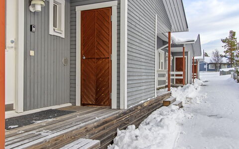 Apartment Helmi Saariselkä: Bois, Chalet, Cabane En Rondins, Forêt, Cabanon, Batiments Jardin, Mélèze, Des Bois, Tache De Bois