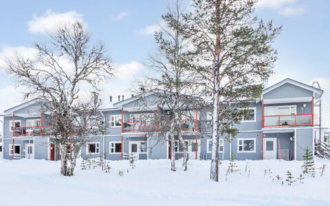 Apartment Helmi Saariselkä: Bois, Chalet, Cabane En Rondins, Forêt, Cabanon, Batiments Jardin, Mélèze, Des Bois, Tache De Bois