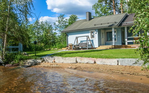 Onnimökki: Bois, Chalet, Domicile, Cabane En Rondins, Lumber, Siding, Dur, Matériau Naturel, Batiments Jardin, Cabane