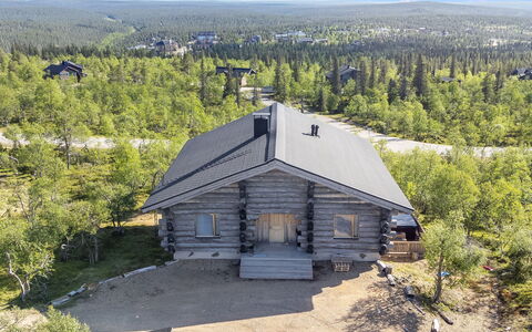 Uuvana: Bois, Neige, L'Hiver, Chalet, Gelé, Domicile, Cabane En Rondins, Mélèze, Siding