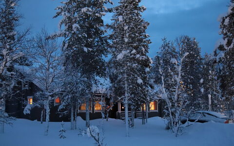 Tunturikoivu A1: Bois, Neige, L'Hiver, Chalet, Gelé, Domicile, Cabane En Rondins, Mélèze, Siding