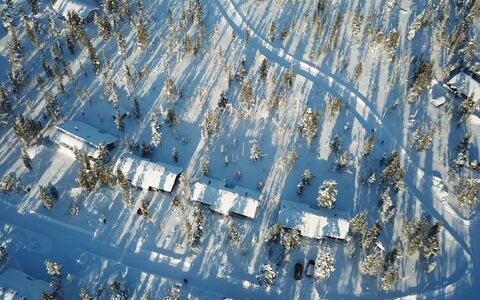 Tunturikoivu B1: Bois, Neige, L'Hiver, Chalet, Gelé, Domicile, Cabane En Rondins, Mélèze, Siding