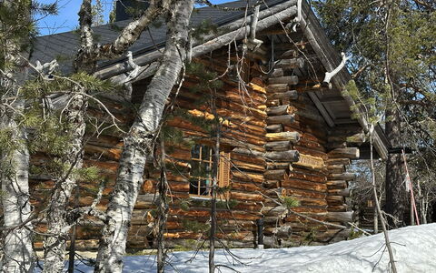 Kiilopalkinen: Bois, L'Hiver, Cabane En Rondins, Chalet, Brindille, Gelé, Cabane, Cabane, Neige, Cabanon