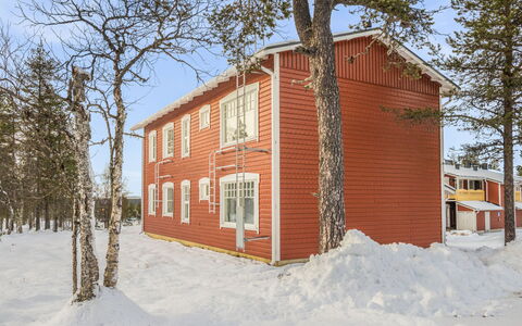 Outapailakka i 1: Bois, Neige, L'Hiver, Chalet, Gelé, Domicile, Cabane En Rondins, Mélèze, Siding