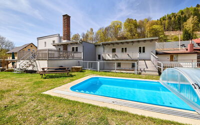 Desná V Jizerských Horách 788: Piscine, Biens, Recours, Ferme, Villa, Eco Hôtel, Arrière-Cour