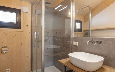 Logement:&nbsp;Superior Chalet mit Sprudelpool Innen 160.1