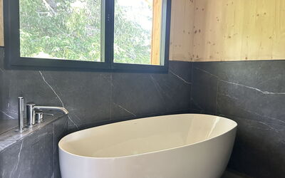Logement:&nbsp;02 Nth010 Sup Chalet mit Sauna und Hot Tub 2 Etage