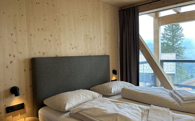 Logement:&nbsp;02 Nth008 Sup Chalet mit Sauna und Hot Tub 2 Etage