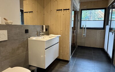 Logement:&nbsp;02 Nth008 Sup Chalet mit Sauna und Hot Tub 2 Etage