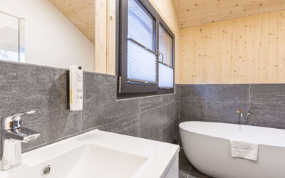 Logement:&nbsp;02 Nth005 Sup Chalet mit Sauna und Hot Tub 2 Etage