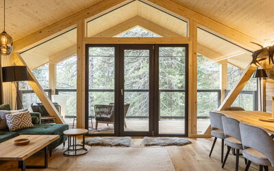 Logement:&nbsp;02 Nth019 Sup Chalet mit Sauna und Hot Tub 2 Etage