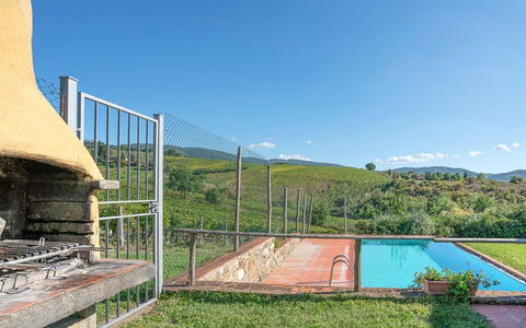 Le Masse - Greve In Chianti, Toscana: Ciel, Plante, L'Eau, Nuage, Bâtiment, Lot Terre, Ombre, Piscine, Zone Résidentielle, Paysage