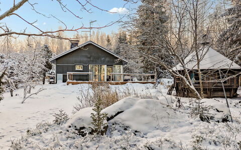 Villa Heikinniemi: Branche, Neige, Arbre, L'Hiver, Bois, Maison, Brindille, Chalet, Domicile, Architecture