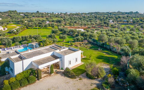 Masseriola Di Puglia: Plante, Propriété, Bâtiment, Ciel, Paysage Naturel, Arbre, Lot Terre, Design Urbain, Herbe, Paysage