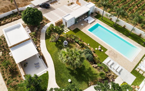 Casa Ocra - Misiliscemi, Sicilia: Plante, Bâtiment, Propriété, Arbre, Architecture, Design Urbain, Lot Terre, Zone Résidentielle, Maison, Condominium