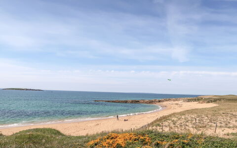 Erdeven 101: Bleu, Plage, L'Eau, Côte, Ressources En Eau, Plan D'Eau, Horizon, Environnement Naturel, Cotiers Et Relief Océaniques, Rive