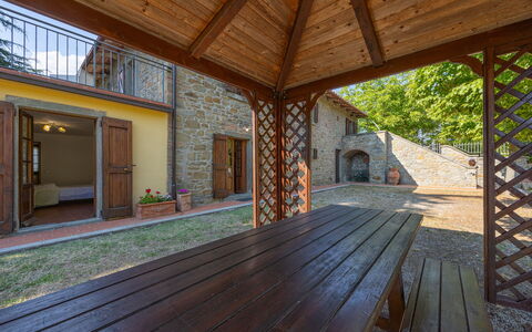 Villa Marconi: Bâtiment, Plante, Bois, Design Intérieur, Fenêtre, Sol, Chalet, Tache De Bois, Porche, Sol