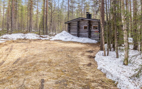 Kelomökki 2: Bois, L'Hiver, Forêt, Gelé, Neige, Tronc, Des Bois, Brindille, Cabane En Rondins