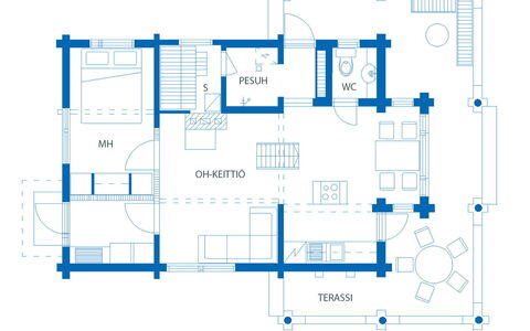 Villa Käpytikka: Lit, Meubles, Chambre, Design Intérieur, Literie, Drap De Lit, Sol, Bois, Sol, Pièce