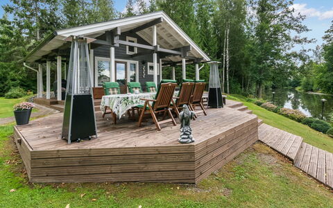 Villa Jokiranta: Bois, Chalet, Domicile, Cabane En Rondins, Lumber, Siding, Dur, Matériau Naturel, Batiments Jardin, Cabane