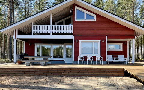 Lumpeenranta: Bois, Maison, Domicile, Chalet, Porche, Ombre, Siding, Cabane En Rondins