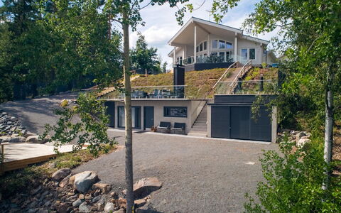 Vapunkärki: Domicile, Chalet, Biens, Allée, Aménagement Paysager, Siding, Batiments Jardin