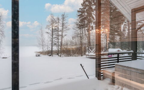 Villa Lagerlöf: Arbre, Banque, Maison, Chalet, Lac, Étang, Forêt, Cabane En Rondins