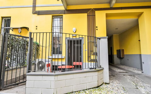 Milan 402: Porte, Composite, Métal, Le Fer, Appartement, Escaliers, Balustrade, Peindre, Balcon, Balustre