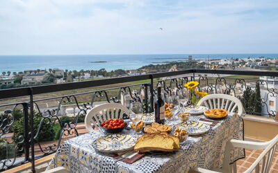 Dune Apartment In Porto Cesareo Panoramic View, Ac