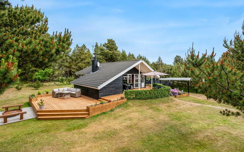 Elske - 1.1Km from the Sea: Maison, Domicile, Chalet, Arbuste, Toit, Porche, Biens, Aménagement Paysager, Ferme
