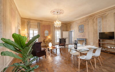 Living and dining room