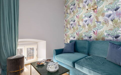 Torretta Penthouse Luxury Apartment In Florence By: Design Intérieur, Textile, Meubles, Salon, Fond D'Écran, Throw Pillow, Oreiller, Rideau