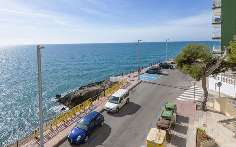 Oropesa del Mar 171: Rue, Mer, Appartement, Côte, Familiale, City Car, Océan, Véhicule De Luxe