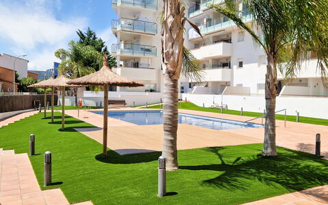 Aqua Marina: Plante, Bâtiment, Jour, Propriété, Arbre, Ciel, Fenêtre, Nuage, Ombre, Design Urbain
