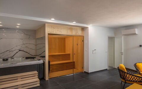 Villa Visum Mare Unus: Meubles, Cabinetry, Bâtiment, Bois, Porte, Comptoir, Design Intérieur, Sol, Maison, Confort