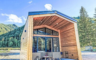 Logement:&nbsp;Tiny Haus Glockenalm-Blick Wendelstein 200.22