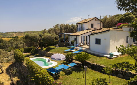 Villa Acquaro, Santa Caterina Dello Ionio, Pool, A: Bleu, Piscine, Recours, Chalet, Biens, Ferme, Villa, Hacienda, Eco Hôtel, Arrière-Cour