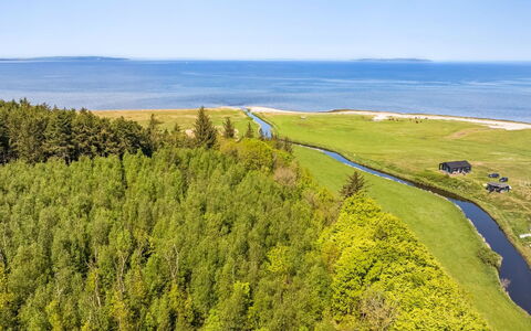 Ejnarine - 600M to the Fjord: Vert, Vue Du Ciel, Prairie, Côte, Cotiers Et Relief Océaniques, Photographie Aérienne, Mer, Océan, Prairie